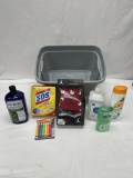 Gray Tote Full/SOS Steel Wool, Dr. Teals, Lighters, Infant Set