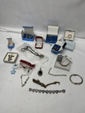 Box Lot of Jewelry/Avon, Monet, ETC