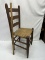 Old Ratan/Wicker Décor Chair
