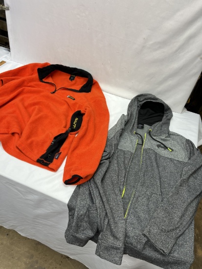 (2) Men's Jackets/Pullover (Nautica and Batman (Size XL and L)
