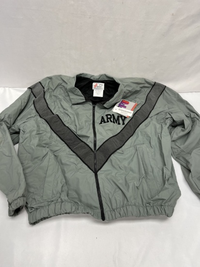 Army Improved Physical Fitness Uniform Jacket (Size Large/Reg)