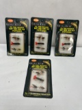 (4) Packs of 5 Crystal River All Time Favorite Wet & Dry Flies