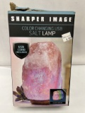 Sharper Image Color Changing Salt Lamp