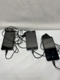 (3) Phones with Chargers (Samsung, ETC)