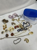 Small Container Full of Jewelry