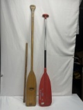 (2) Canoe/John Boat Paddles (Oars)