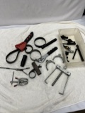 Small Tote Full/Oil Filter Wrenches, Pulley Pullers, ETC