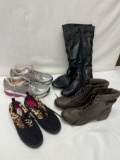 Box Lot/Size 9 1/2 and 10 Ladies Shoes