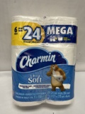 Charmin Ultra Soft 6 = 24 Bathroom Tissue