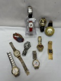 Box Lot/Watches (One is Working Now) (Citizen, Bulova, ETC)