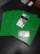 Green plastic folder lot