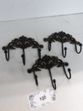 3 Metal Hooks