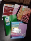 1 inch binder and Notebook variety pack, assorted sizes, New!