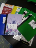 2 inch binder and Notebook variety pack, assorted sizes, New!