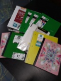 2 inch binder and Notebook variety pack, assorted sizes, New!