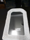 Wicker Mirror