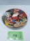 Coca Cola 3d décor plate, 1994 Santa's Workshop