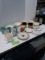 Dish Lot, bowls, cups, some Corning Ware and Correll Ware