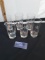 Set of 6 glasses