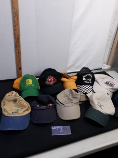 Hat Lot, Various Brands