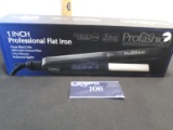 ProFashion 1” Professional Flat Iron, appears new