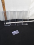 Plastic Collector Protective Cases, 10x4, Qty: 4