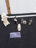 Dog Figures, Qty: 5