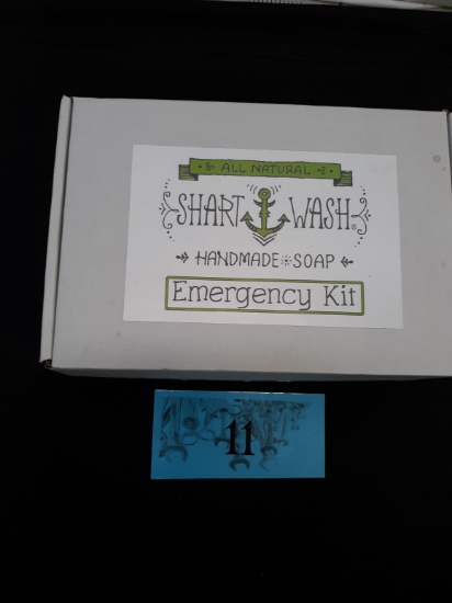 Shart Wash Emergency Kit, handmade soap etc