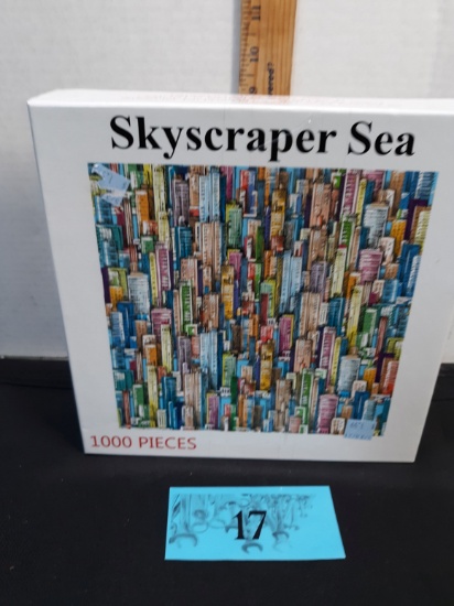 Puzzle, 1000 Piece, Skyscraper Sea