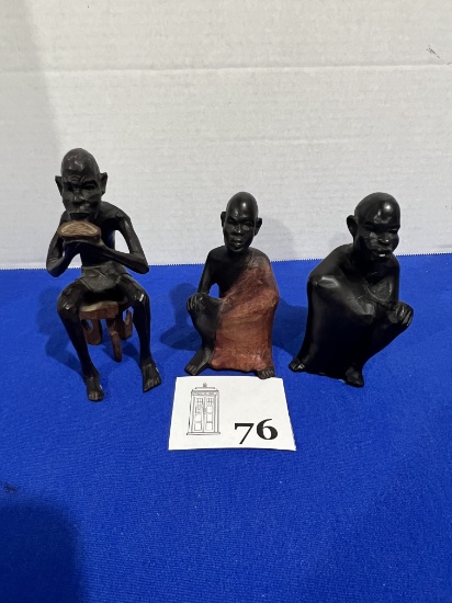 Carved statues