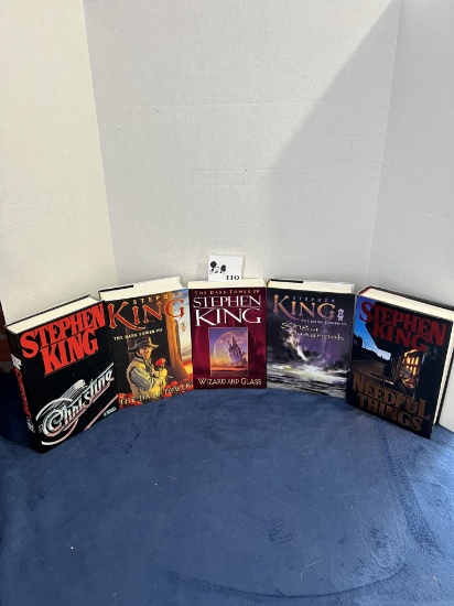 Stephen King book lot