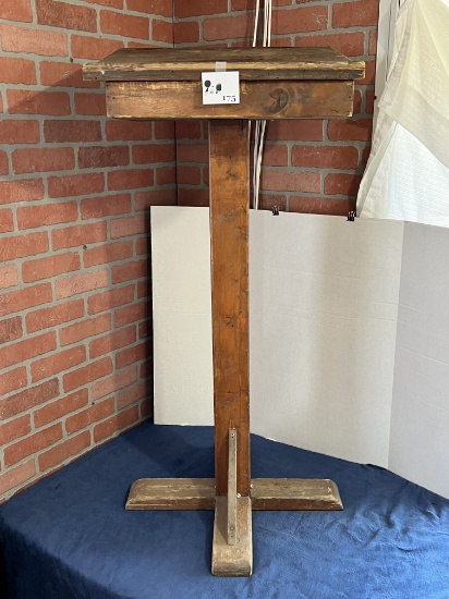 Wooden Pedestal