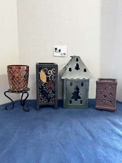 Candle holder lot