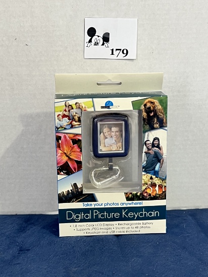Digital picture keychain - new