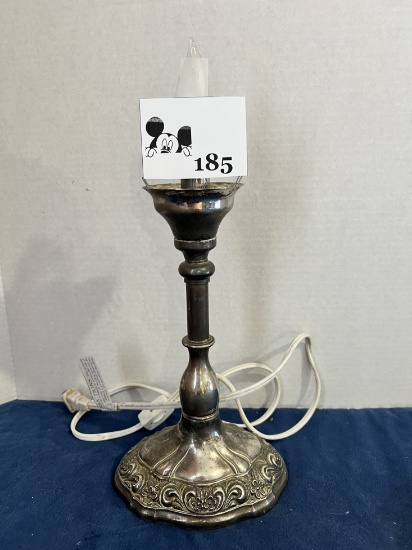 Silver plated lamp