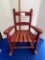 small kids Wooden rocking chair