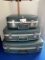 Vintage Suitcases - set of 3