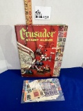 Vintage 1967 Stamp Collector Album with Stamps