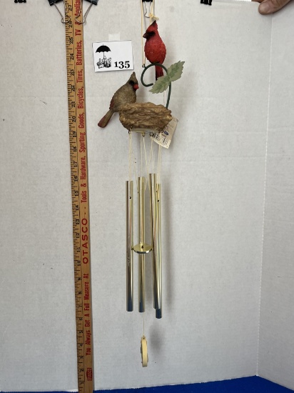 Cardinals Wind Chime - new