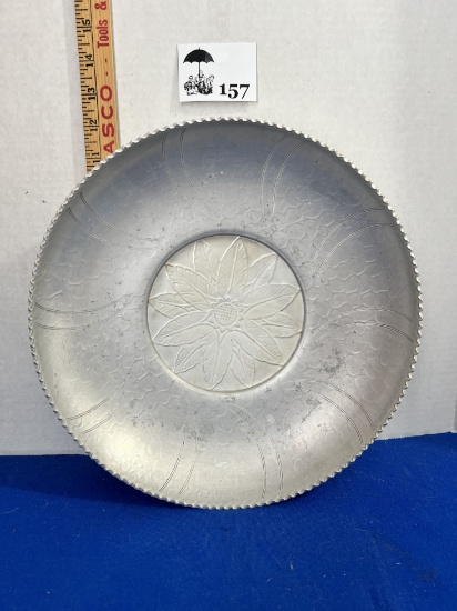 Sunflower Aluminum Platter