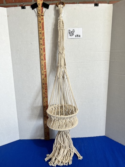 Macrame Plant Hanger Basket