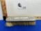 Vtg Brass Victorian Floral Design Hair Brush