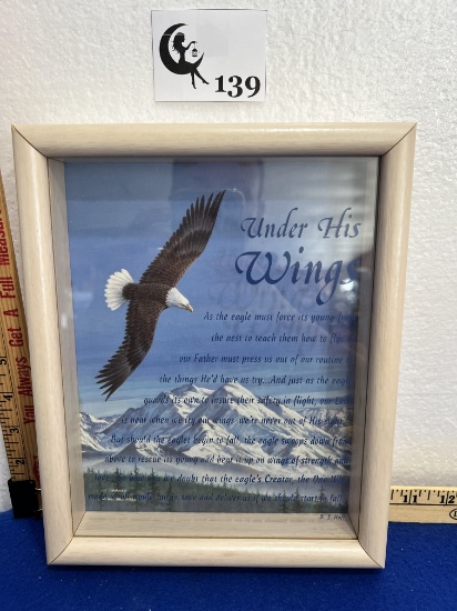 Under His Wings Photo Shadow Box/Picture
