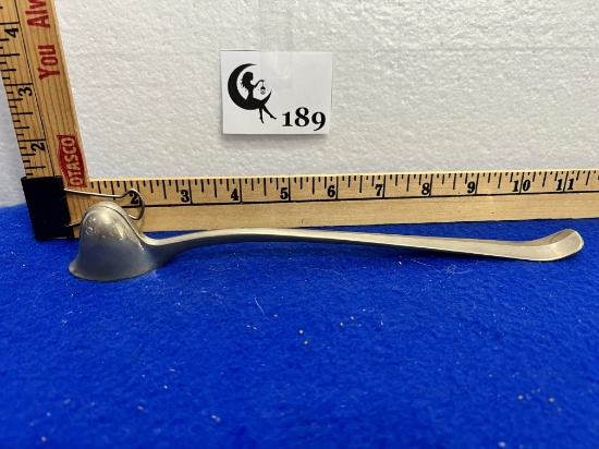Vtg Silver Candle Snuffer