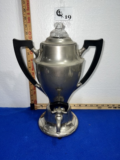 Vtg Electric Percolator - works