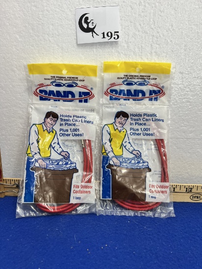 Trash Can Bands Bag Holder - new