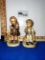 Vtg Ceramic Hummel Goebel Figurines