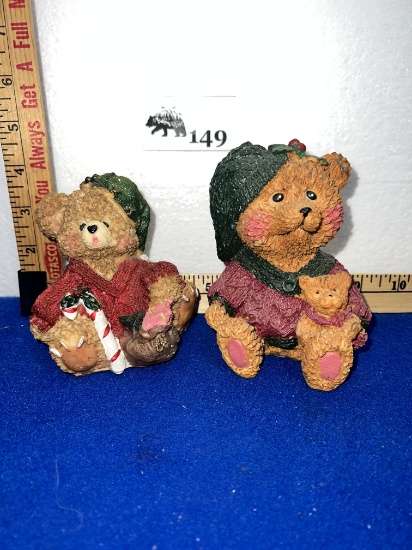 Bear Figurine lot