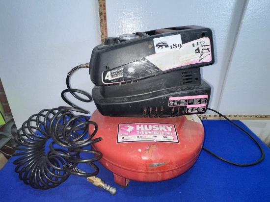 Husky Air Compressor - works but leaks