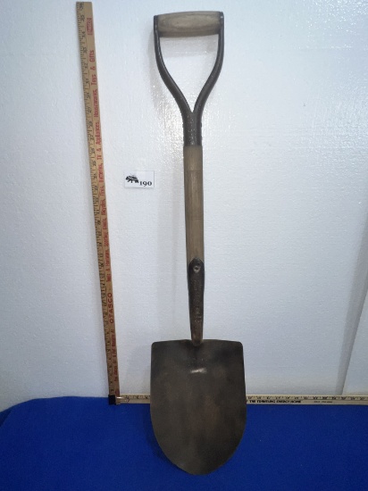 Vtg Shovel with Wooden Handle